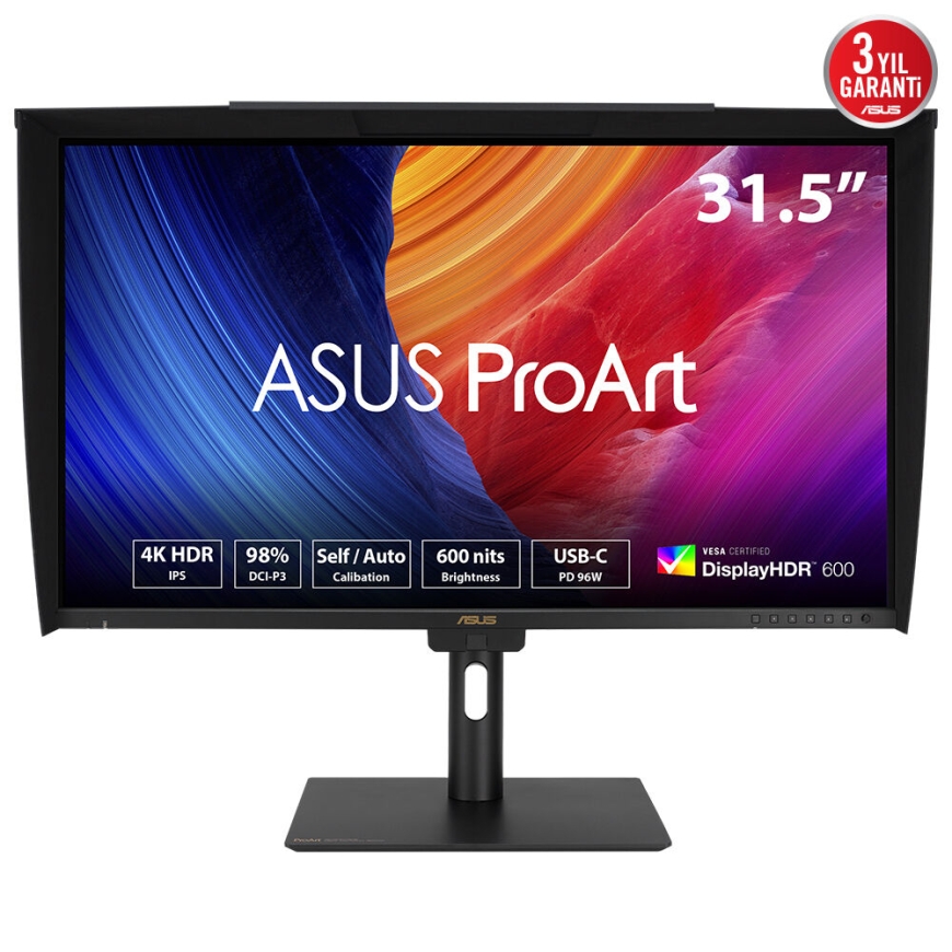 ASUS ProArt PA32UCE kompiuterio monitorius 80 cm (31.5") 3840 x 2160 pikseliai 4K Ultra HD LED Juoda – 3