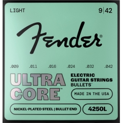 Fender Ultracore™ Bullets™ 4250L kitaran kieled, nikkelkattega teras, Bullet-pähead .009–.042