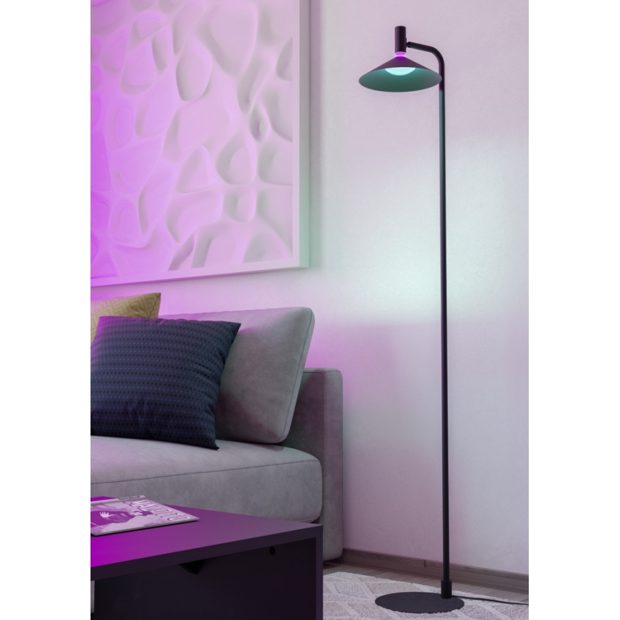 Eglo CONOMAVILLA-Z išmanusis grindų šviestuvas RGB+CCT 1000 lm, juodas – 4