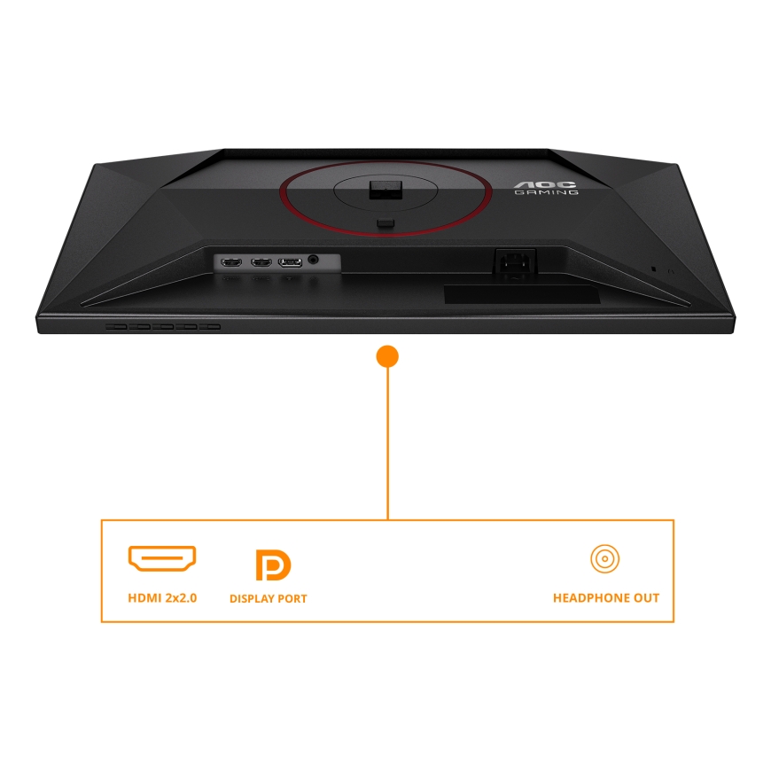 AOC G4 24G4ZR монитор для ПК 60,5 cm (23.8") 1920 x 1080 пикселей Full HD LED Черный, Красный – 4