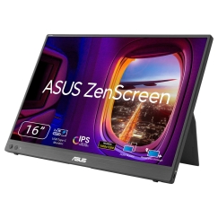 ASUS ZenScreen MB16FC kompiuterio monitorius 40,6 cm (16") 1920 x 1200 pikseliai WUXGA LCD Juoda