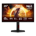 AOC G4 25G4ZR monitori 62,2 cm (24.5") 1920 x 1080 pikseļi LCD Melns, Sarkans AOC G4 25G4ZR monitori 62,2 cm (24.5") 1920 x 1080 pikseļi LCD Melns, Sarkans