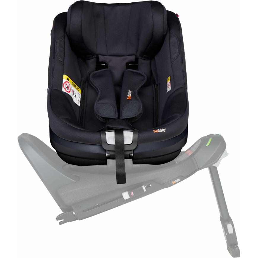 BeSafe Beyond 360 2 asmeninė saugos kėdutė, 61–125 cm, Juoda SoftBreeze – 2