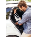 BeSafe Beyond 360 2 asmeninė saugos kėdutė, 61–125 cm, Juoda SoftBreeze
