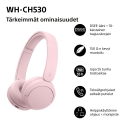 Sony WH-CH530 bezvadu ausu sērija, rozā Sony WH-CH530 bezvadu ausu sērija, rozā