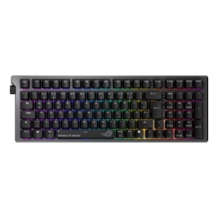 ASUS ROG Strix Morph 96 Wireless keyboard Gaming USB + RF Wireless + Bluetooth QWERTZ German Black