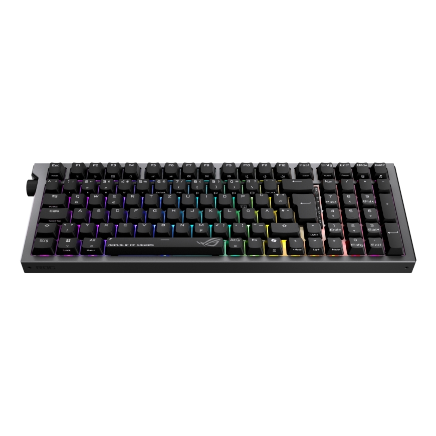 ASUS ROG Strix Morph 96 Wireless keyboard Gaming USB + RF Wireless + Bluetooth QWERTZ German Black – 2