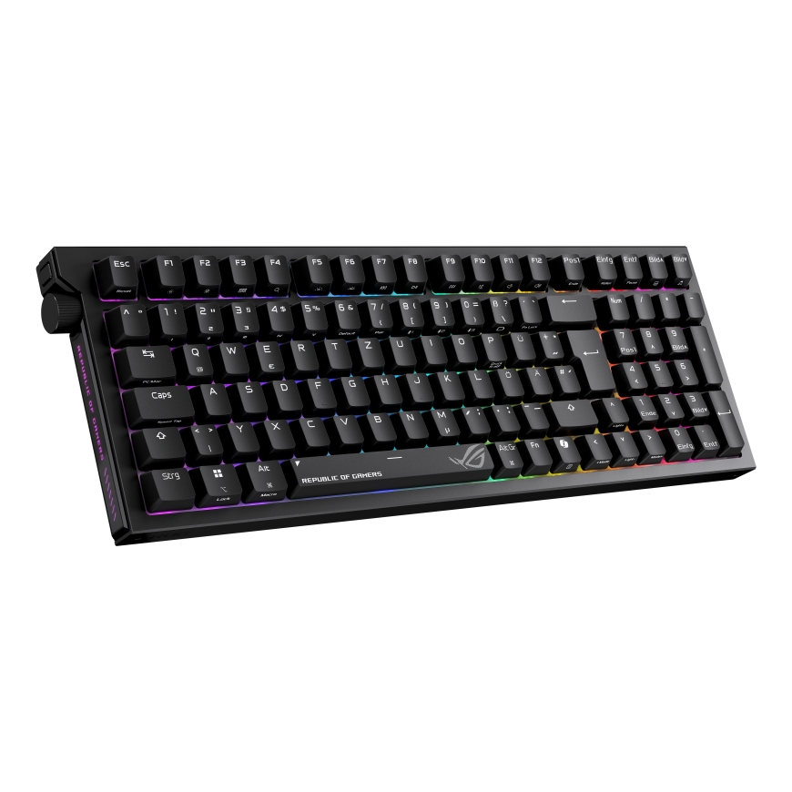 ASUS ROG Strix Morph 96 Wireless keyboard Gaming USB + RF Wireless + Bluetooth QWERTZ German Black – 3