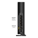 NETGEAR 4-Stream AX1800 juhtmevaba ruuter Gigabit Ethernet Kaks sagedusala (2,4 GHz / 5 GHz) Must NETGEAR 4-Stream AX1800 juhtmevaba ruuter Gigabit Ethernet Kaks sagedusala (2,4 GHz / 5 GHz) Must