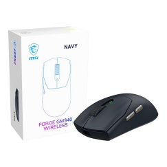Gaming Mouse | FORGE GM340 WIRELESS | Wireless | 2.4 GHz, Bluetooth, USB | Navy
