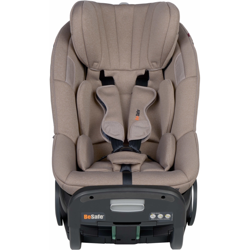 BeSafe Stretch 2 drošības sēdeklis, 61–125 cm, Tumši smilšu SoftBreeze – 2