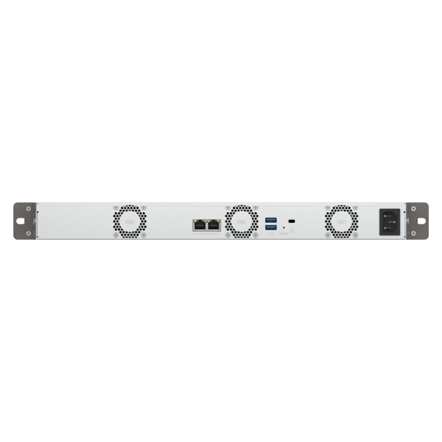 QNAP TS-433eU NAS Teline ( 1U ) Cortex-A Cortex-A55 4 GB 0 TB QNAP Turbo System Musta – 3