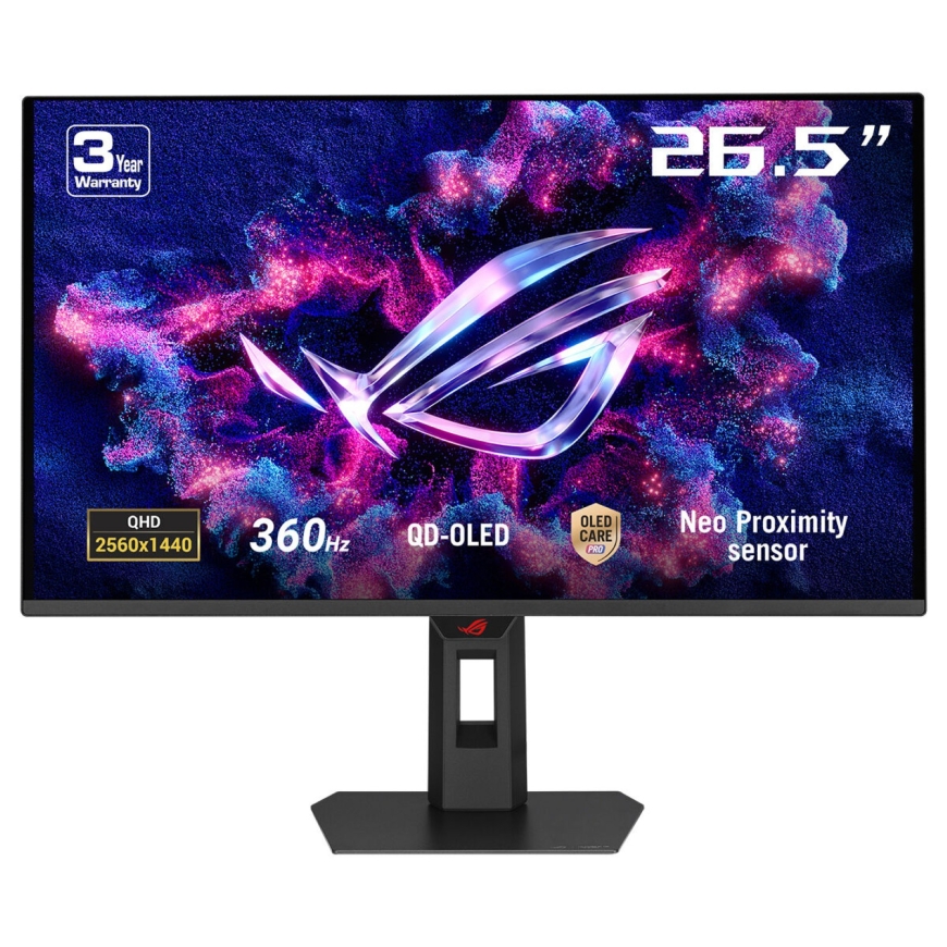ASUS ROG Strix OLED XG27AQDNG computer monitor 67.3 cm (26.5") 2560 x 1440 pixels Quad HD QD-OLED Bl