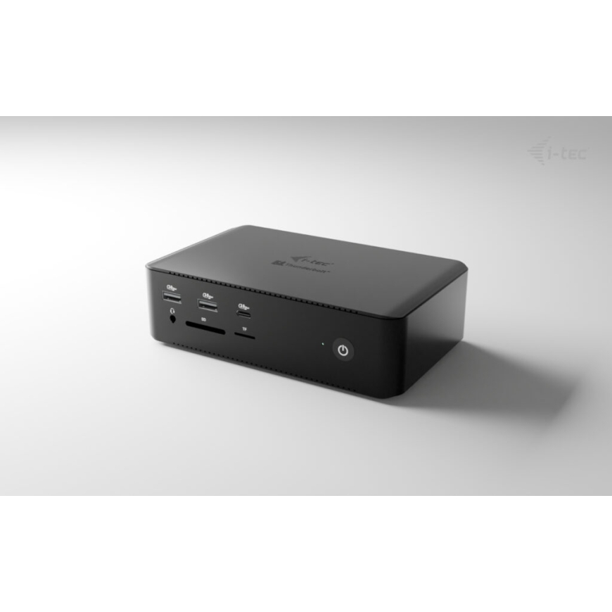i-tec Thunderbolt5 Quattro Display Docking Station, 5x USB, 2.5 GLAN + Power Delivery 140W – 2