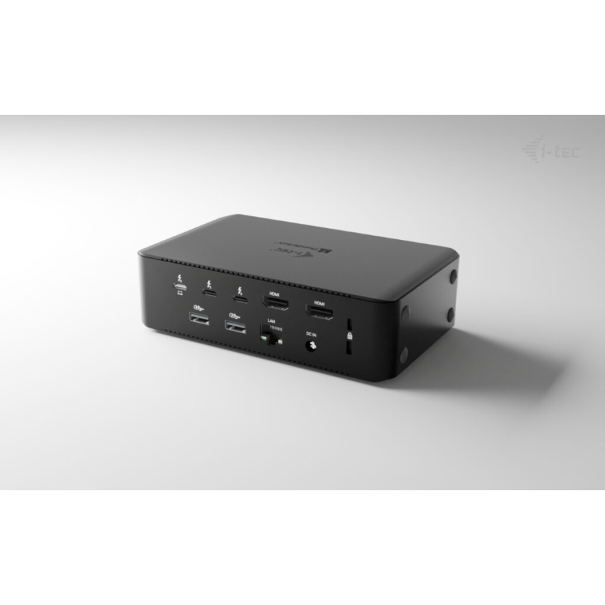 i-tec TB5QUATTRODOCKPD док-станция для ноутбука Проводная Thunderbolt 5 Черный – 3