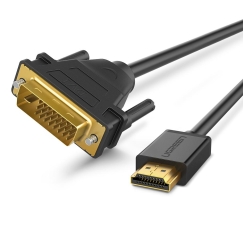 Ugreen 10135 video kabeļu aksesuārs 2 m DVI HDMI
