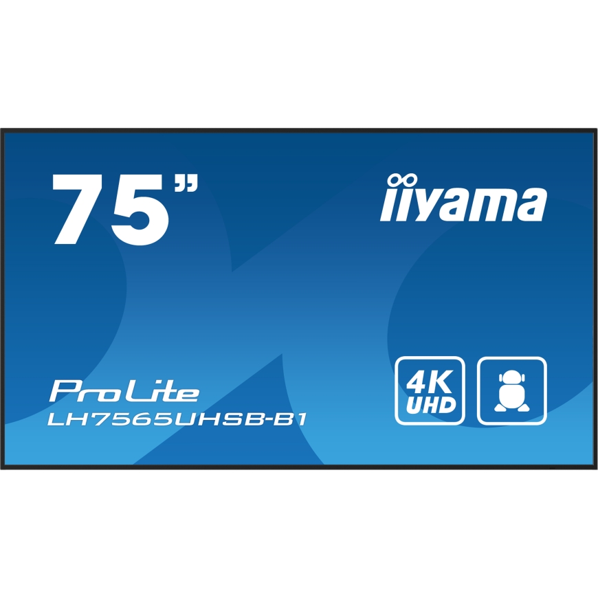 iiyama LH7565UHSB-B1 Signage Display – 2