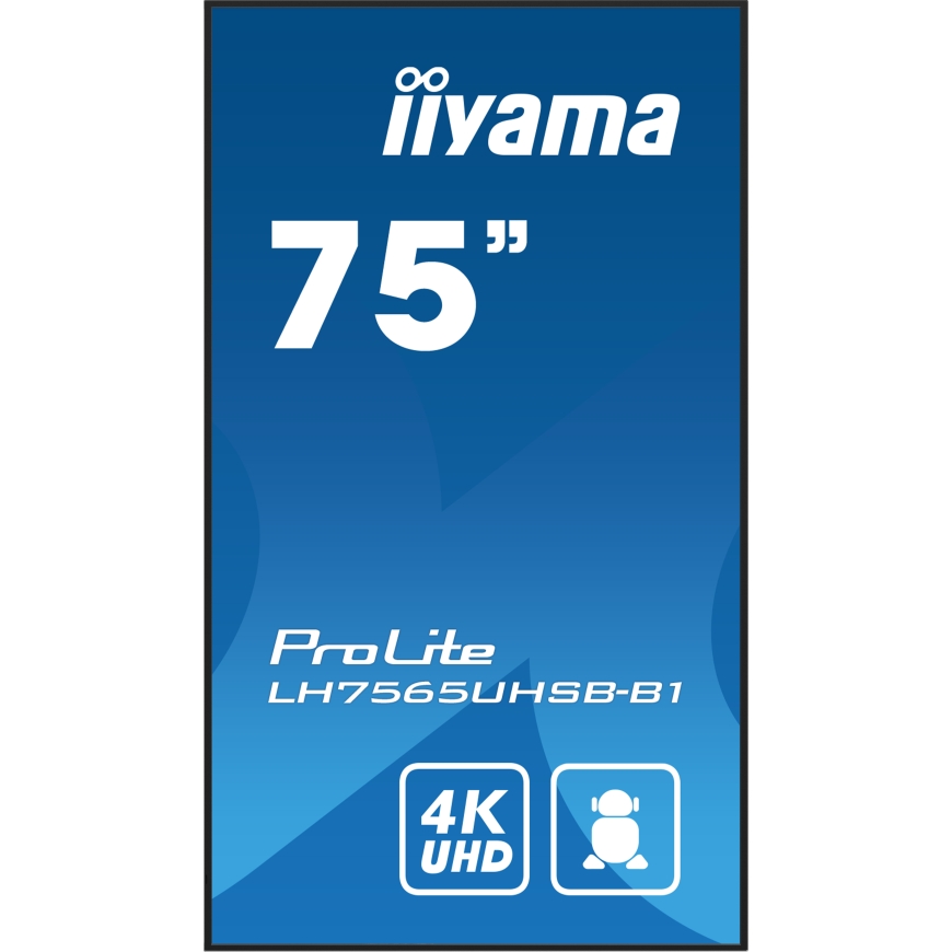 iiyama LH7565UHSB-B1 Signage Display – 3