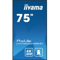 iiyama LH7565UHSB-B1 Signage Display iiyama LH7565UHSB-B1 Signage Display