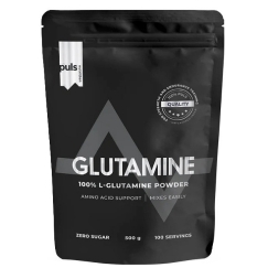 Puls Nutrition Glutamino milteliai, be skonio, 500 g