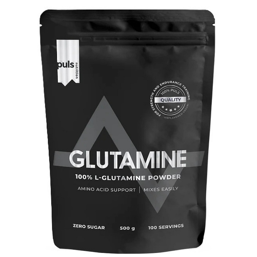 Puls Nutrition Glutamiinijauhe, maustamaton, 500 g