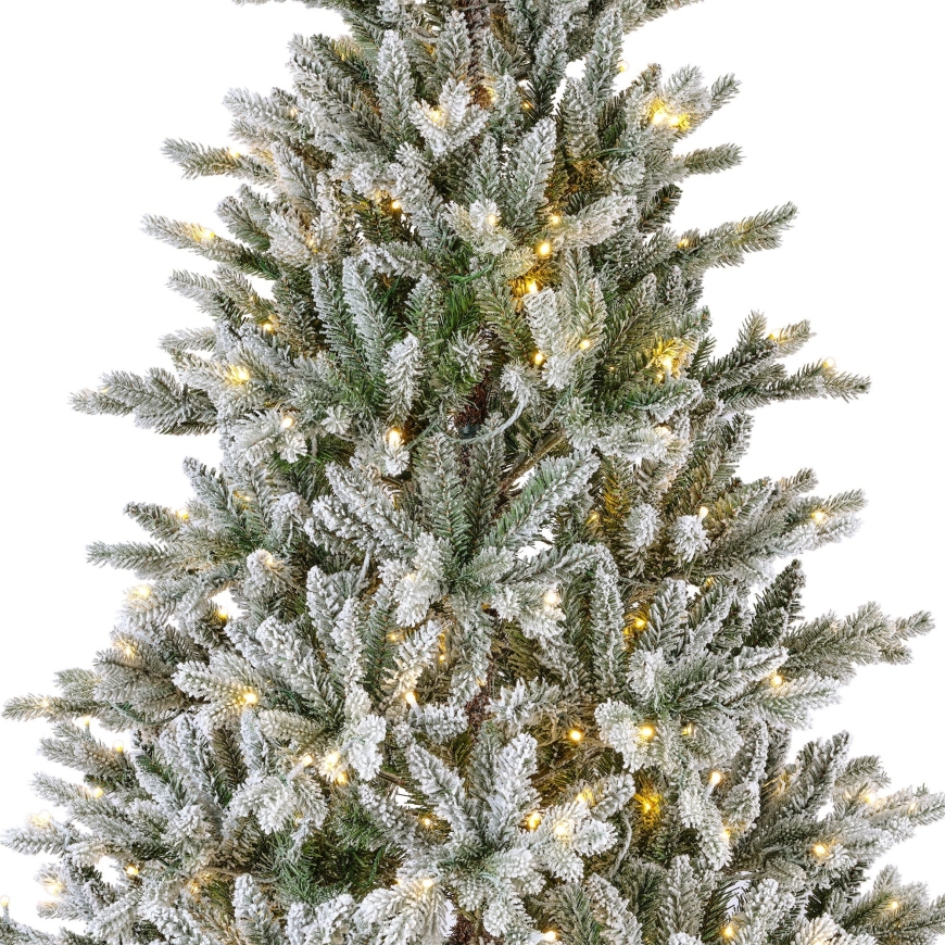 Everlands Allison mākslīgā sniegpārsla ar gaismām, 180 cm – 2