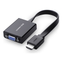 Ugreen 40248 video kabeļu aksesuārs 0,16 m VGA (D-Sub) HDMI + Micro-USB Melns Ugreen 40248 video kabeļu aksesuārs 0,16 m VGA (D-Sub) HDMI + Micro-USB Melns