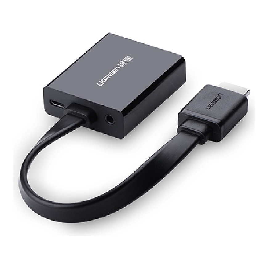 Ugreen 40248 vaizdo kabelio adapteris 0,16 m VGA (D-Sub) HDMI + Micro-USB Juoda – 2