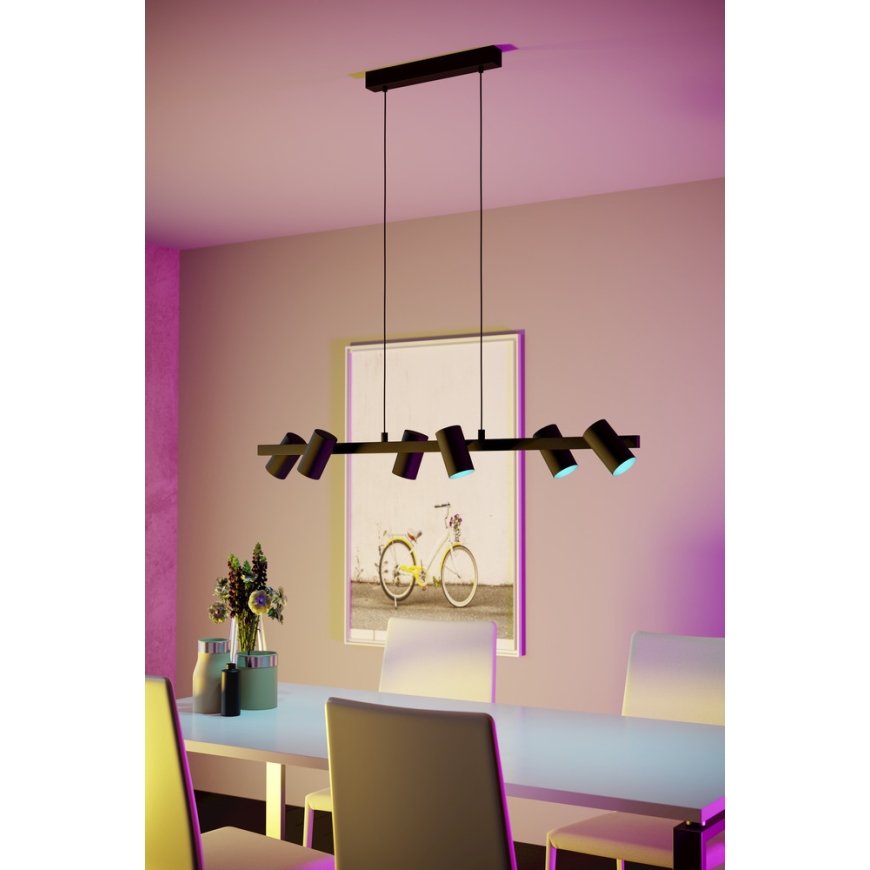 Eglo Connect.z nutikas lamp, GU10, RGB+CCT, 4,5 W, 345 lm, 3 tk, kaukosäädin – 4