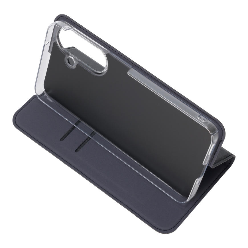 FoneKit BookCase aizsargapvalks, Samsung Galaxy A27, melns – 5