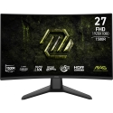 MSI MAG 274CF X24 kompiuterio monitorius 68,6 cm (27") 1920 x 1080 pikseliai „Full HD“ Juoda MSI MAG 274CF X24 kompiuterio monitorius 68,6 cm (27") 1920 x 1080 pikseliai „Full HD“ Juoda