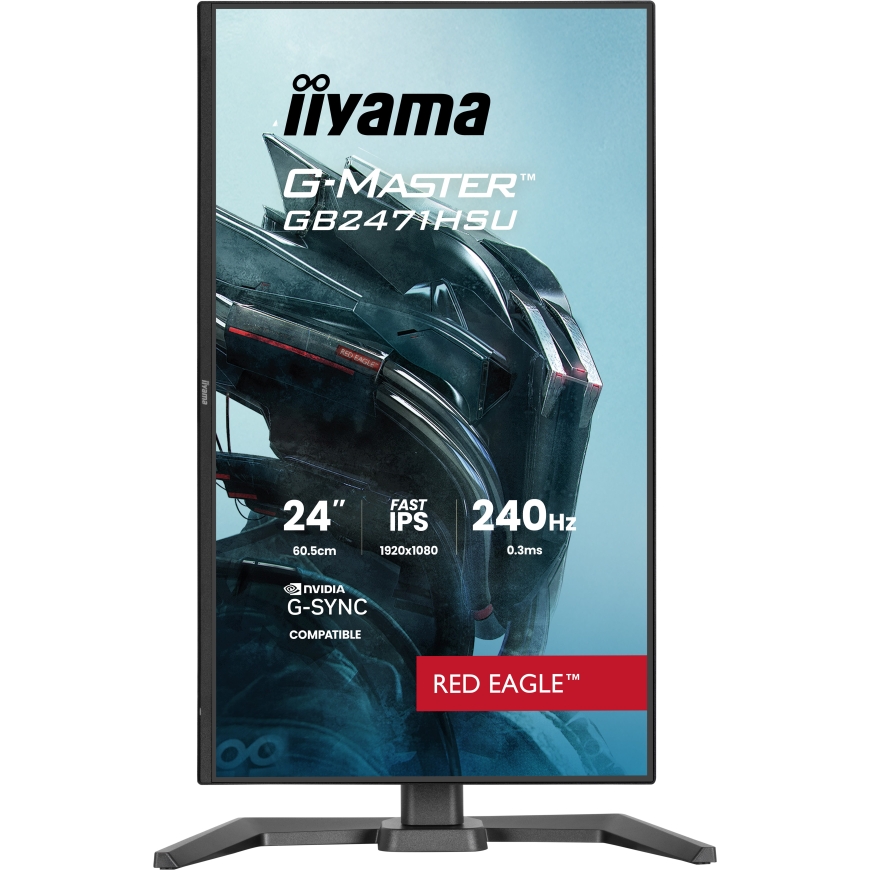 iiyama G-MASTER GB2471HSU-B1 tietokoneen litteä näyttö 60,5 cm (23.8") 1920 x 1080 pikseliä Full HD Musta – 2