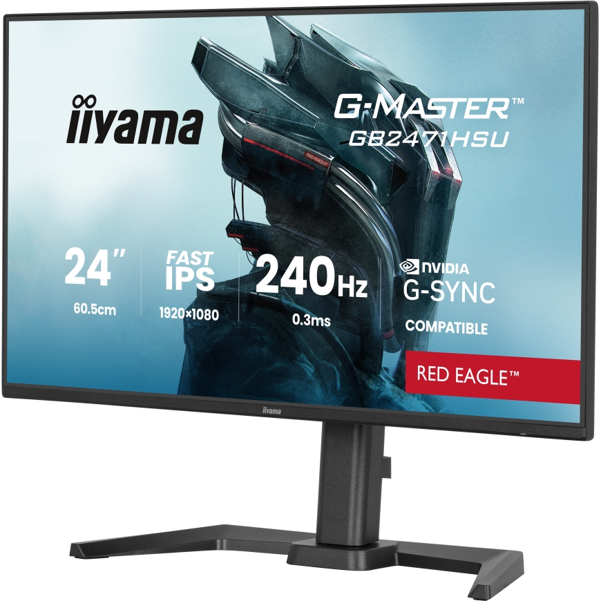 iiyama G-MASTER GB2471HSU-B1 computer monitor 60.5 cm (23.8") 1920 x 1080 pixels Full HD Black – 3