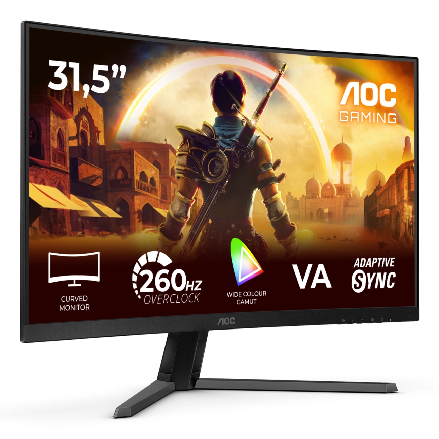 AOC G4 C32G42ZE монитор для ПК 80 cm (31.5") 1920 x 1080 пикселей Full HD LED Черный, Красный – 2