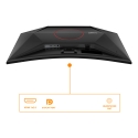 AOC G4 C32G42ZE kompiuterio monitorius 80 cm (31.5") 1920 x 1080 pikseliai „Full HD“ LED Juoda, Raud AOC G4 C32G42ZE kompiuterio monitorius 80 cm (31.5") 1920 x 1080 pikseliai „Full HD“ LED Juoda, Raud