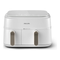 Philips 3000 series NA353/10 rasvakeitin Kaksois 9 L Erillinen 2750 W Kuumakiertoilmakypsennin Hopea Philips 3000 series NA353/10 rasvakeitin Kaksois 9 L Erillinen 2750 W Kuumakiertoilmakypsennin Hopea