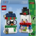 LEGO Seasons and Occasions 40812 Lumiukkokoristeet LEGO Seasons and Occasions 40812 Lumiukkokoristeet