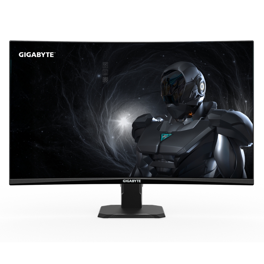 GIGABYTE GS27FC2 27" FHD Curved Gaming Monitor - 1920 x 1080, 240Hz, 1, 350 cd/m², HDR Ready, HDMI 2 – 2
