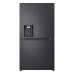 LG GML960EVBE side-by-side-jääkaappipakastin Vapaasti seisova 641 L Musta