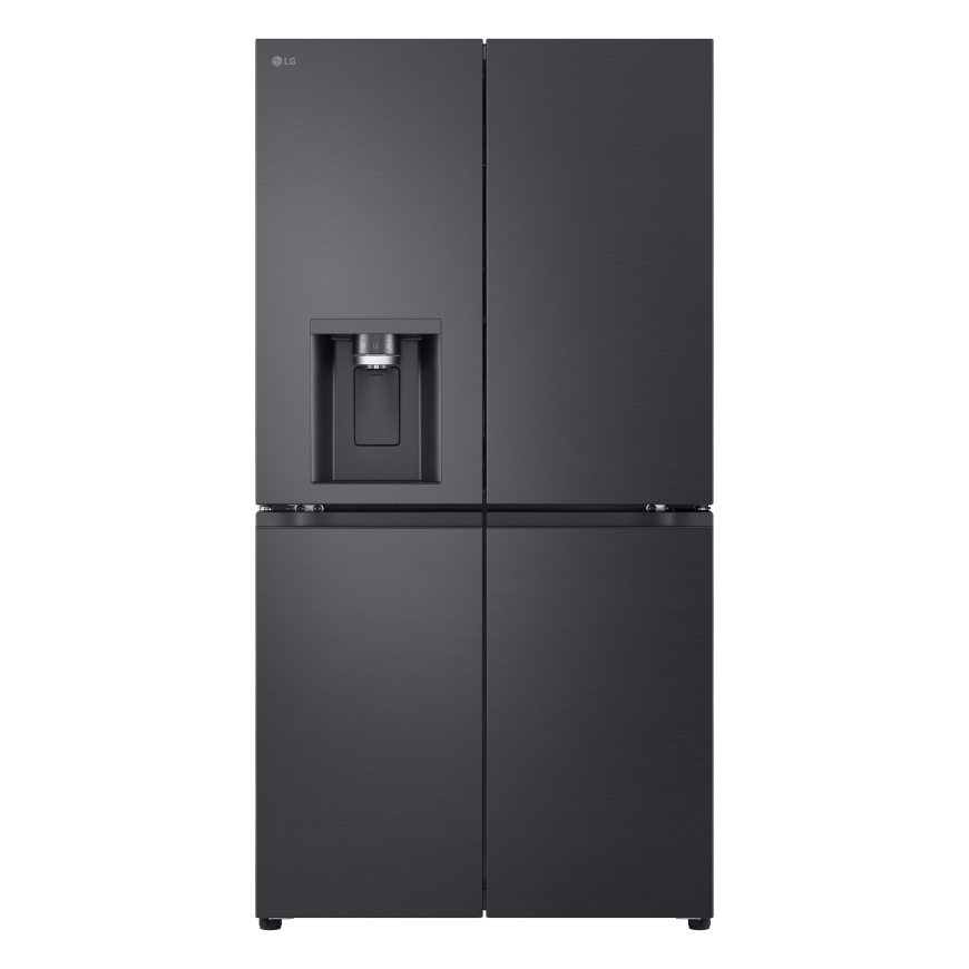 LG GML960EVBE dviduris šaldytuvas-šaldiklis Pastatomi 641 L Juoda