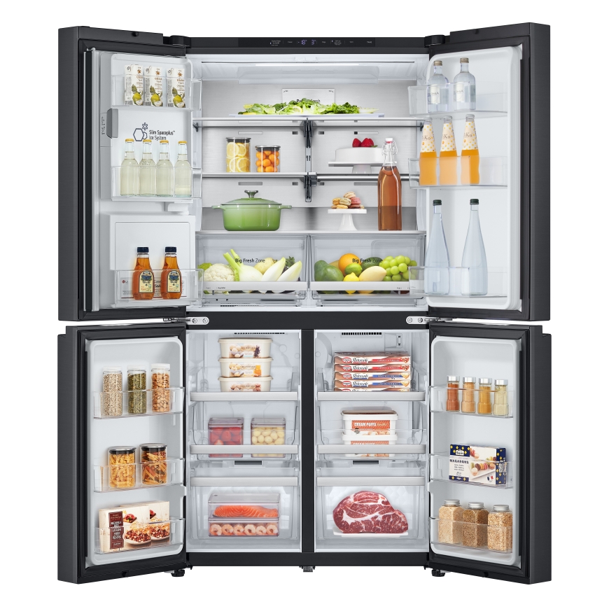 LG GML960EVBE side-by-side холодильник Отдельно стоящий 641 L Черный – 2