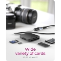 ICY BOX IB-CR302-CU3 card reader USB 3.2 Gen 1 (3.1 Gen 1) Type-A Black ICY BOX IB-CR302-CU3 card reader USB 3.2 Gen 1 (3.1 Gen 1) Type-A Black