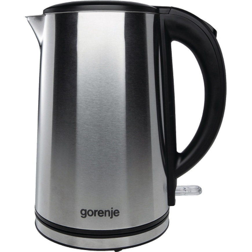Gorenje K15DWS электрический чайник 1,5 L 2200 W Черный, Нержавеющая сталь