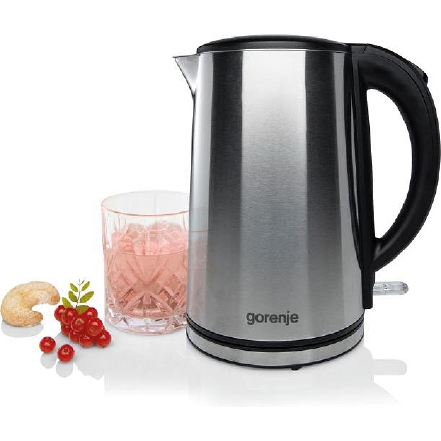 Gorenje K15DWS электрический чайник 1,5 L 2200 W Черный, Нержавеющая сталь – 2