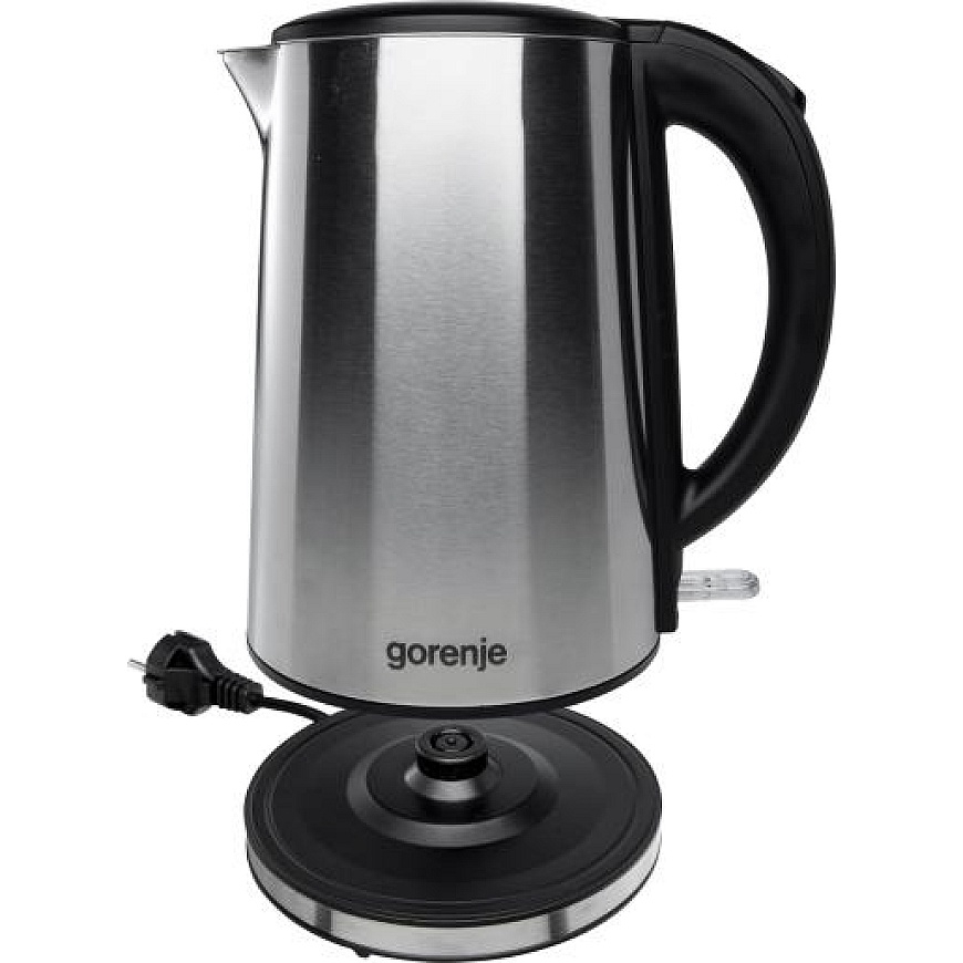 Gorenje K15DWS электрический чайник 1,5 L 2200 W Черный, Нержавеющая сталь – 5
