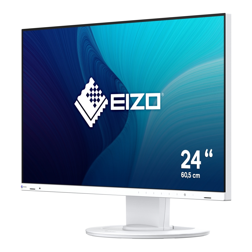 EIZO FlexScan EV2400R-WT computer monitor 60.5 cm (23.8") 1920 x 1080 pixels Full HD LCD White – 2