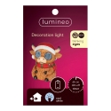 Lumineo LED jack ornament with moving light eyes, 15 cm, for indoor and outdoor use Lumineo LED jack ornament with moving light eyes, 15 cm, for indoor and outdoor use