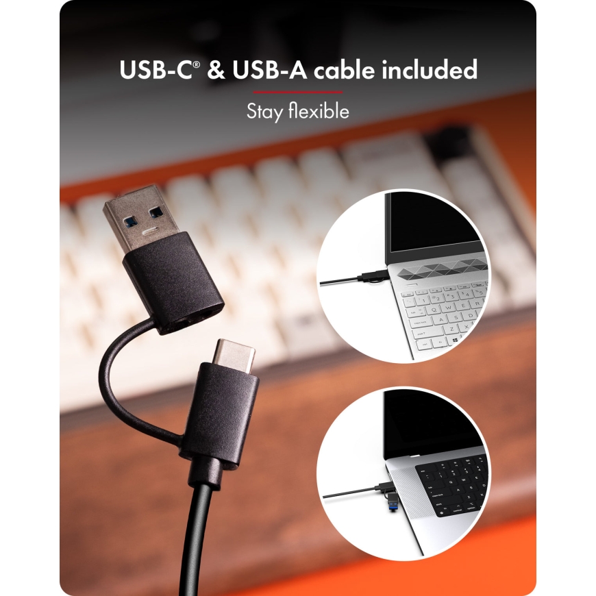 ICY BOX IB-1123M-CU31 USB 3.2 Gen 2 (3.1 Gen 2) Type-C Juoda – 5