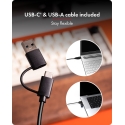 ICY BOX IB-1123M-CU31 USB 3.2 Gen 2 (3.1 Gen 2) Type-C Melns ICY BOX IB-1123M-CU31 USB 3.2 Gen 2 (3.1 Gen 2) Type-C Melns