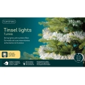 Lumineo LED-tuikekoristenauha valgusega, hõbe, soe valge